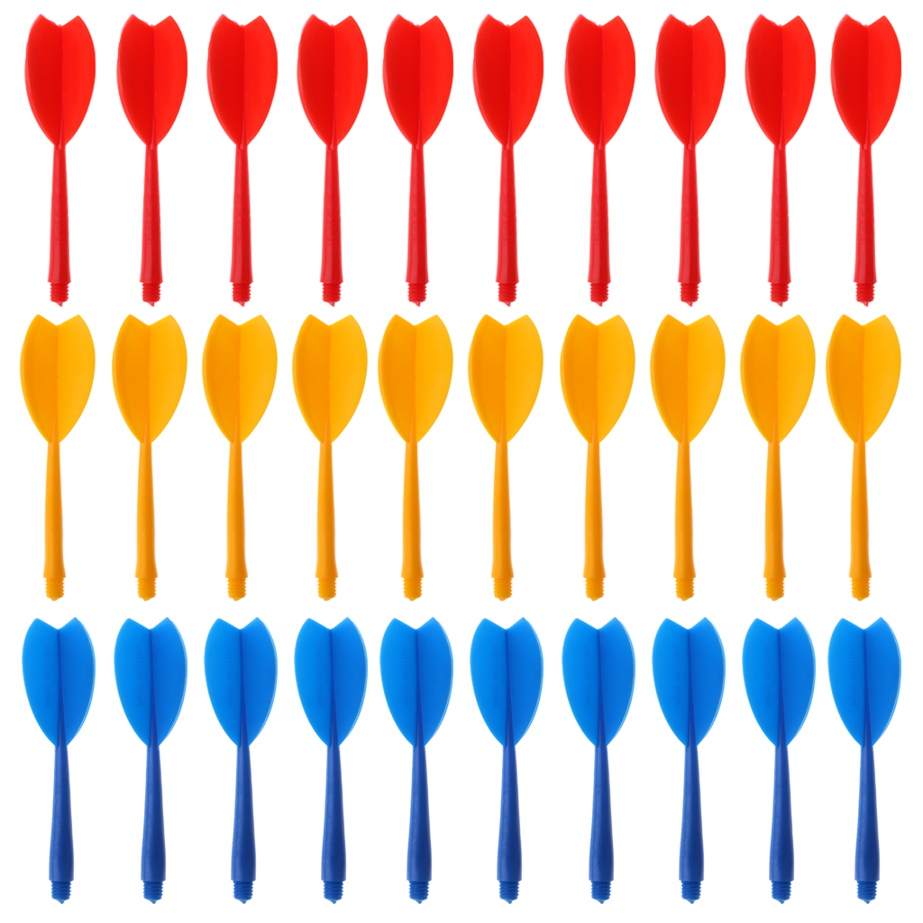 Spike Ball Game - 30pcs Multicolor Durable Plastic Darts Shaft