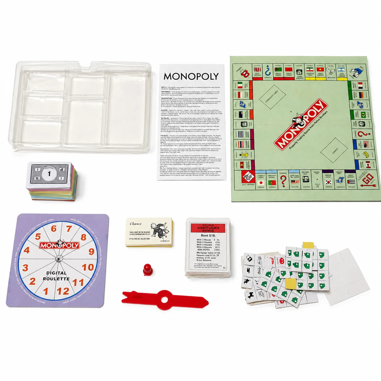 Hasbro Game Monopoly - Monopoly Classic Board Game Family Property