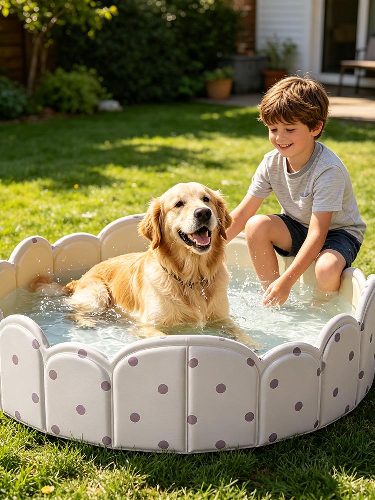 Foldable Pet Pool Non Inflatab - Kubb Game Yard 评论和价格