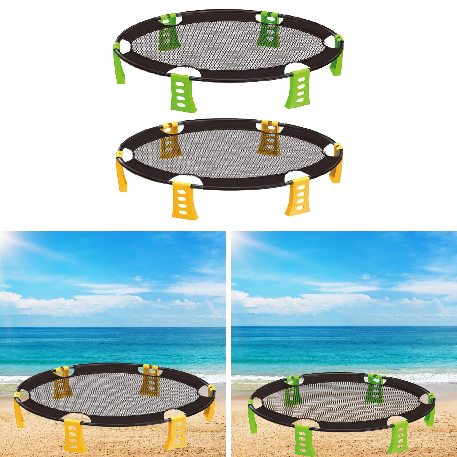 Portable Roundnet Game Set wit - Spike Ball Game 评论和价格