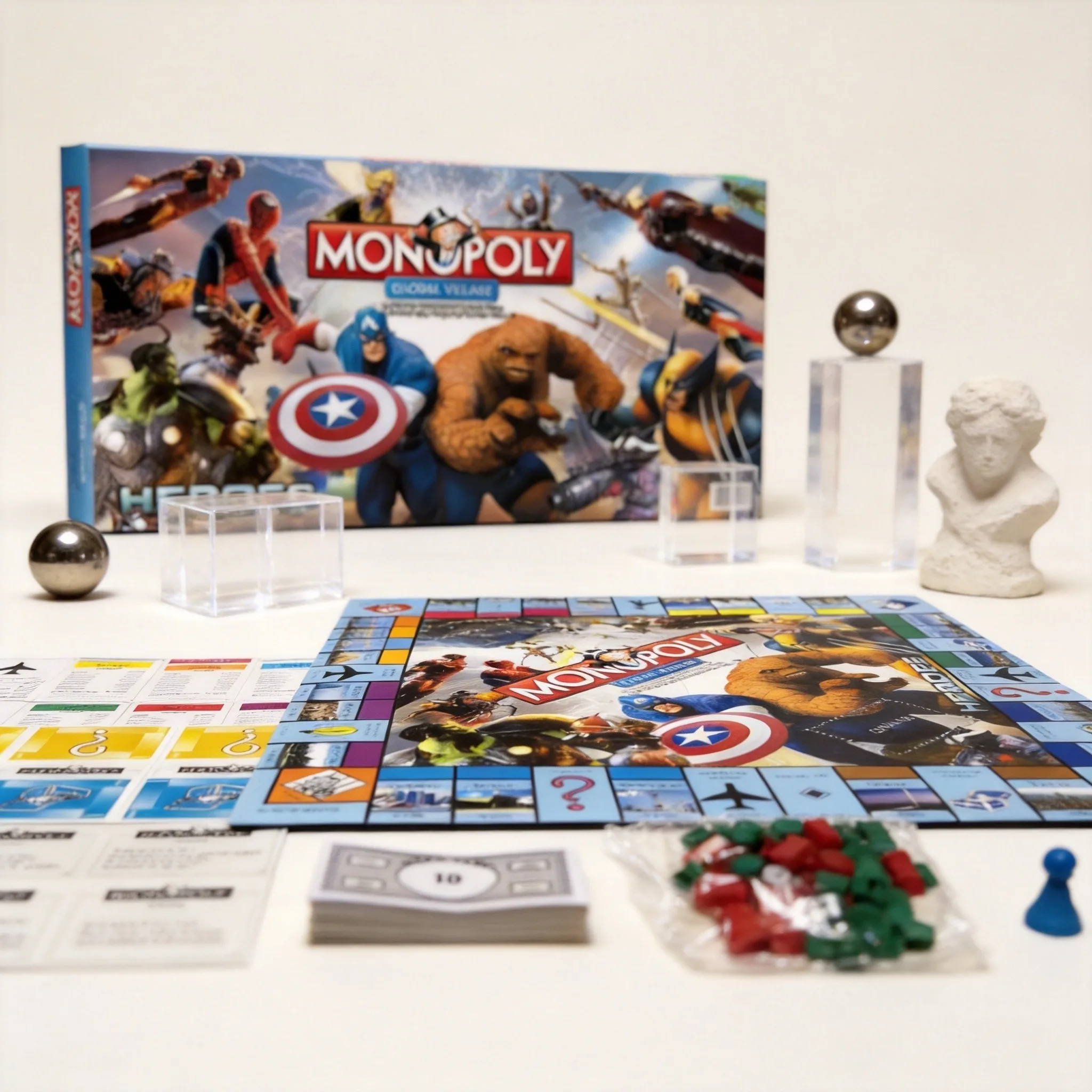 Marvel Heroes Monopoly Global  - Hasbro Game Monopoly 评论和价格