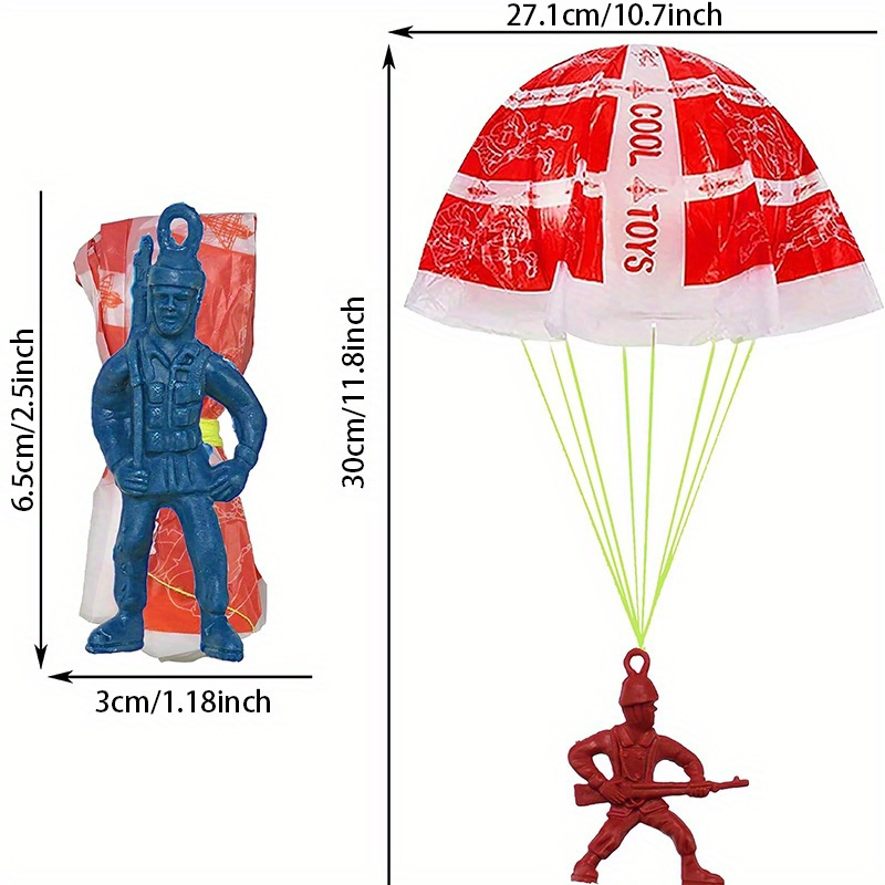 10/100pcs Parachute Toys for K - Party Games Kids Ideas 评论和价格