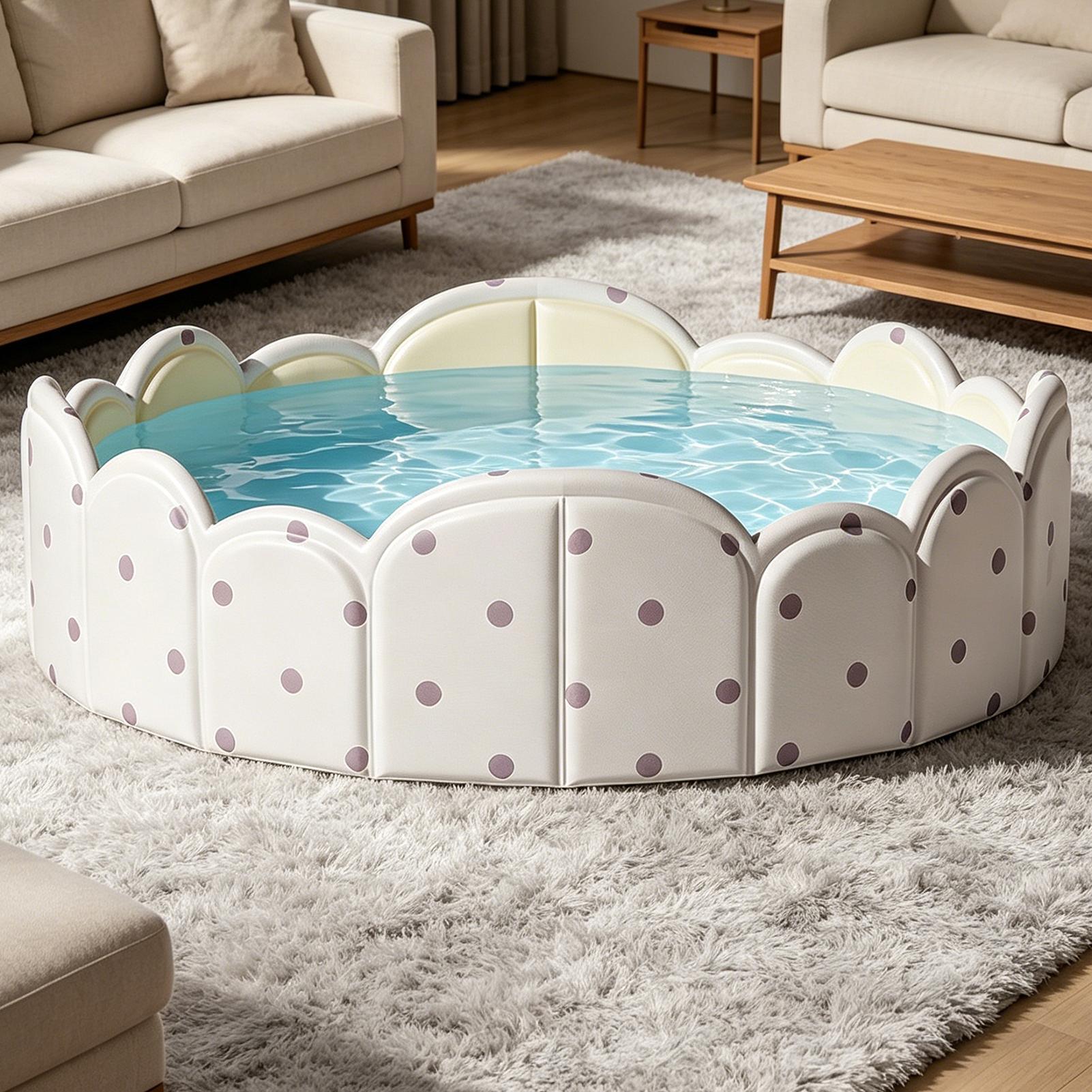 Foldable Pet Pool Non Inflatab - Kubb Game Yard 评论和价格